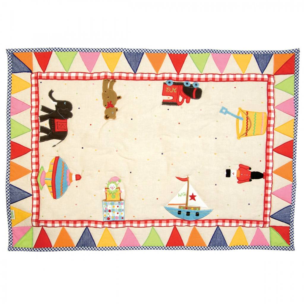 handmade play mat by alice frederick