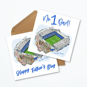 Chelsea Fc Father's Day Card, 2 of 5