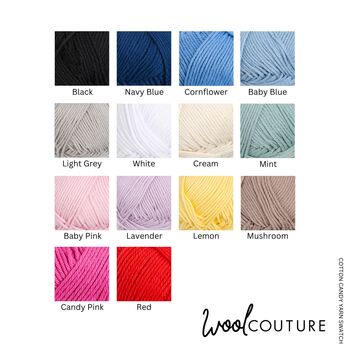 Log Blanket Easy Knitting Kit, 9 of 10