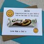 Exam Results A Level / Gcse Chocolate Galaxy Card, thumbnail 5 of 5