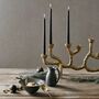 Nordal Barra Gold Statement Candle Holder, thumbnail 1 of 4