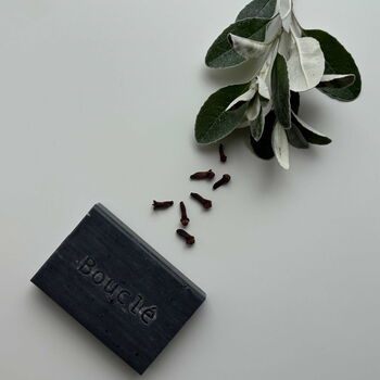 Sage And Clove Natural Soap Bar With Activated Charcoal, 2 of 5