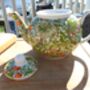 Two Cup Teapot In William Morris Golden Lily Design, thumbnail 6 of 9
