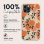 Orange Blossom Biodegradable Phone Case, thumbnail 2 of 8