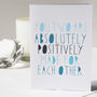 Positively Made For Each Other Engagement Card, thumbnail 1 of 3