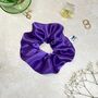 Three Pack Mixed Satin Scrunchie And Headband Set, thumbnail 11 of 12
