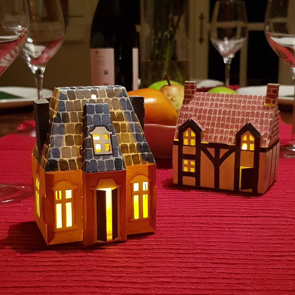 Family Activity Kit:Two Vintage Style Houses, 1 of 9