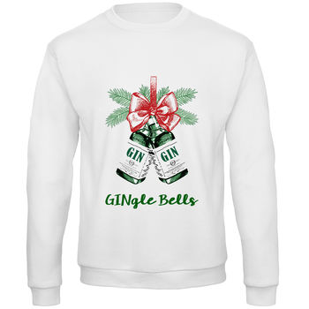 'Gingle Bells' Unisex Christmas Jumper, 9 of 9