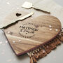Wedding Personalised Chopping Board, thumbnail 1 of 6