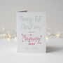 Personalised First Christmas As My Mummy Card, thumbnail 4 of 5