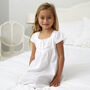 Mini Nicole Short Sleeve Cotton Dress, thumbnail 2 of 2