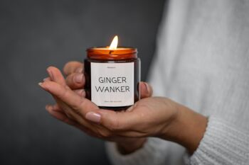 Funny Rude Ginger Wanker Candle, 3 of 12