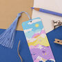 Pastel Mountains Metal Bookmark, thumbnail 2 of 4