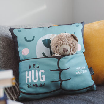 bear hug cushion