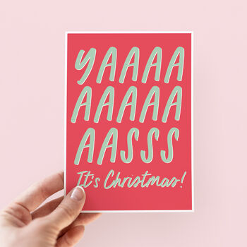 Yasss Christmas Card, 3 of 3
