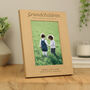 Personalised Grandchildren Are A Blessing 5x7 Oak Frame, thumbnail 1 of 3