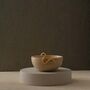 Serpentine Marble Bowl With Brass Snake, thumbnail 1 of 2