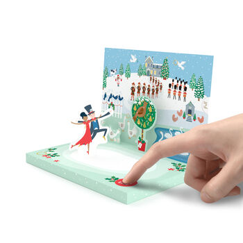 The 12 Days Of Christmas Music Box Card, 4 of 5