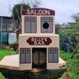 Western Saloon Bar Personalised Bird Box, thumbnail 3 of 5