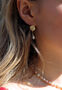 Gold Vermeil Coin And Pearl Earrings, thumbnail 3 of 4