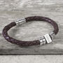 Personalised Birthday Leather Bracelet For Teenagers, thumbnail 4 of 8