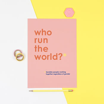 Who Run The World? Art Print, 2 of 4