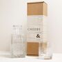 Personalised Whisky Glass And Decanter Set, thumbnail 5 of 10