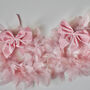 Feather Wreaths With Velvet Bows Set Of Two, thumbnail 4 of 12
