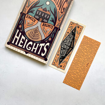 Wuthering Heights 'Burned Too Brightly' Bookmark, 2 of 2