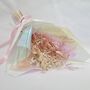 Pastel Pink Dried Flower Bouquet, thumbnail 2 of 4