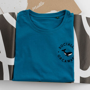Funny Orca Pun Cotton T Shirt, 2 of 11