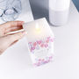 Anniversary LED Wax Square Candle, thumbnail 7 of 9