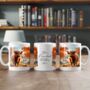 Personalised Autumn Highland Cow Gift Mug B, thumbnail 2 of 2