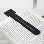 Black Metal Bookmark 'The Man, The Myth, The Legend' | Reading | Book Lover | Book Accessory | Love Reading | Reading Gift, thumbnail 1 of 2