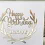 Personalised Papercut Birthday Card, thumbnail 3 of 10