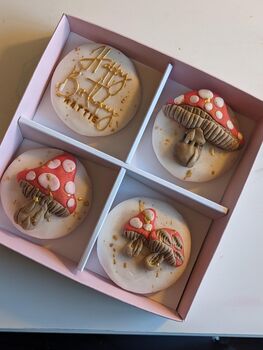 Personalised' Fun Guy 'Mushroom Biscuit Box, 5 of 5