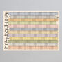 Mini 2026 Wall Planner Year Calendar A3, thumbnail 9 of 10