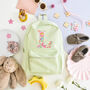 Liberty Of London Initial Children's Backpack Green, thumbnail 1 of 8
