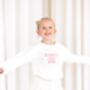 Daddy's Girl Father's Day Bow Embroidered Sweatshirt Jumper, thumbnail 2 of 6