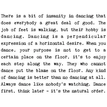 Dancing Enthusiast Print, Gift For Dancers, 2 of 6
