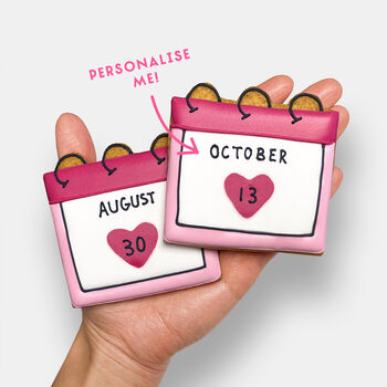 Personalised Special Date Letterbox Cookies, 3 of 10