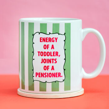 Funny Midlife Slogan Mug, 2 of 3