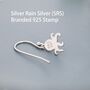 Sterling Silver Octopus Drop Hook Earrings, thumbnail 7 of 11