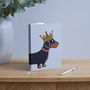 Dachshund Hardcover Notebook, thumbnail 3 of 7