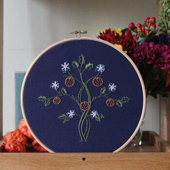 Orange Tree Embroidery Kit, 7 of 7