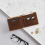 Personalised Luxe Leather Card Wallet, thumbnail 3 of 4