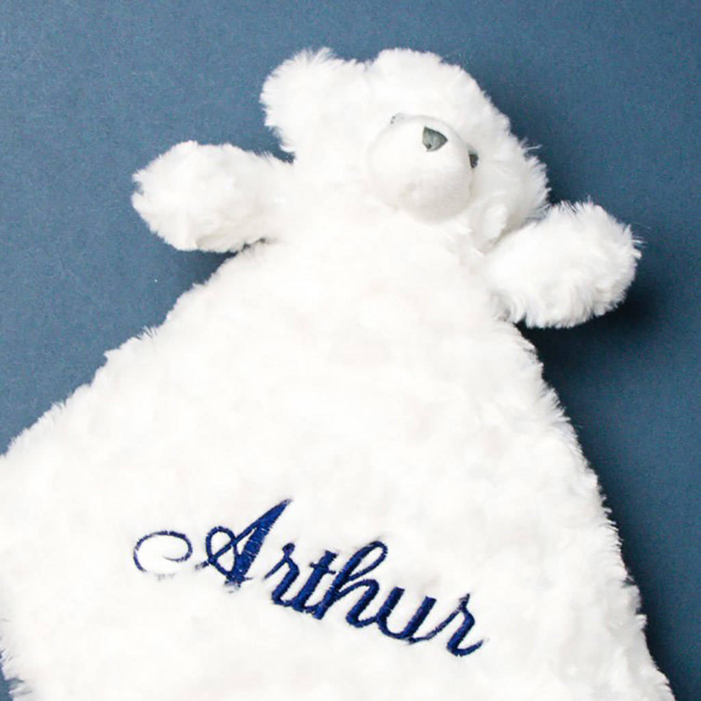 Personalised Baby Comforter By Able Labels