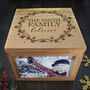 Personalised Our Family Believes Christmas Memory Box, thumbnail 1 of 5