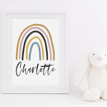 Children's Personalised Rainbow Print, 3 of 5