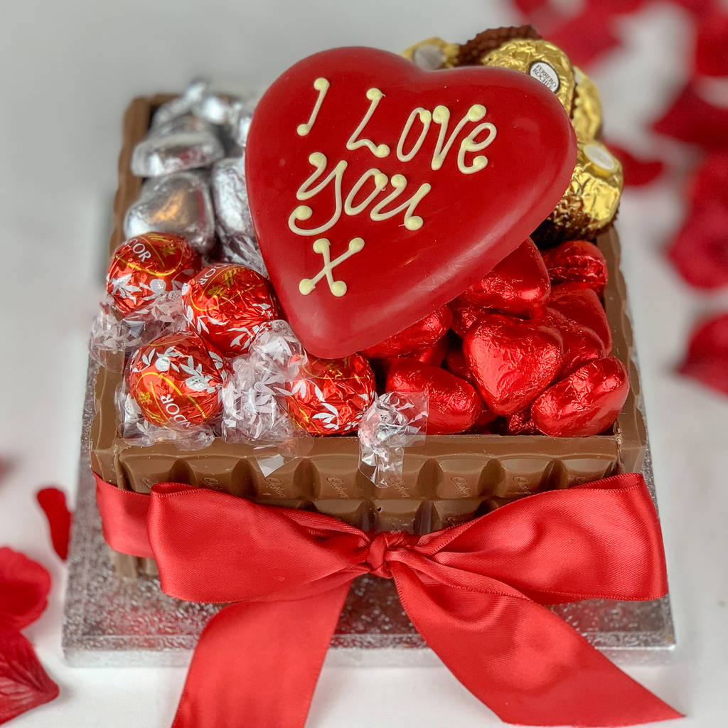 Valentine's day 2015: 13 best chocolate boxes valentine chocolate box by sweet trees | notonthehighstreet.com
